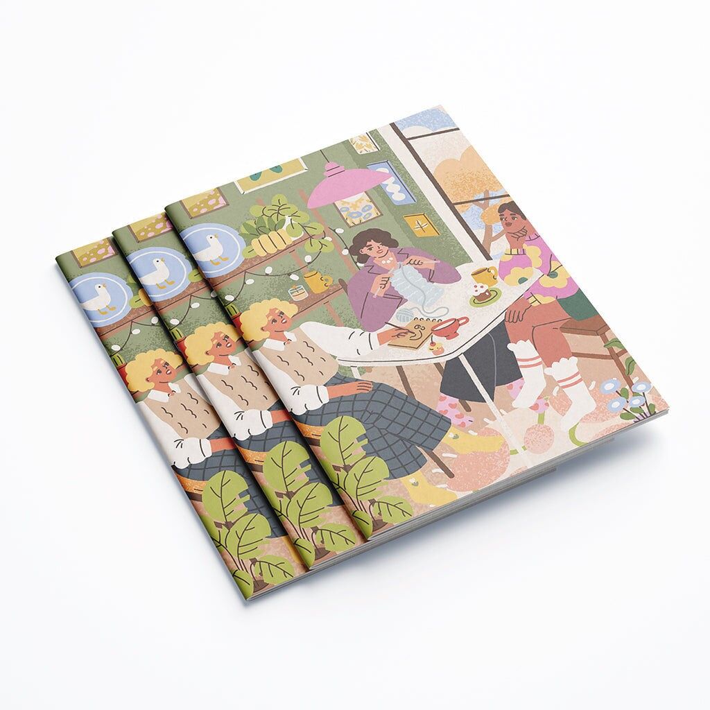 A5 Notizbuch - Die Freundinnen