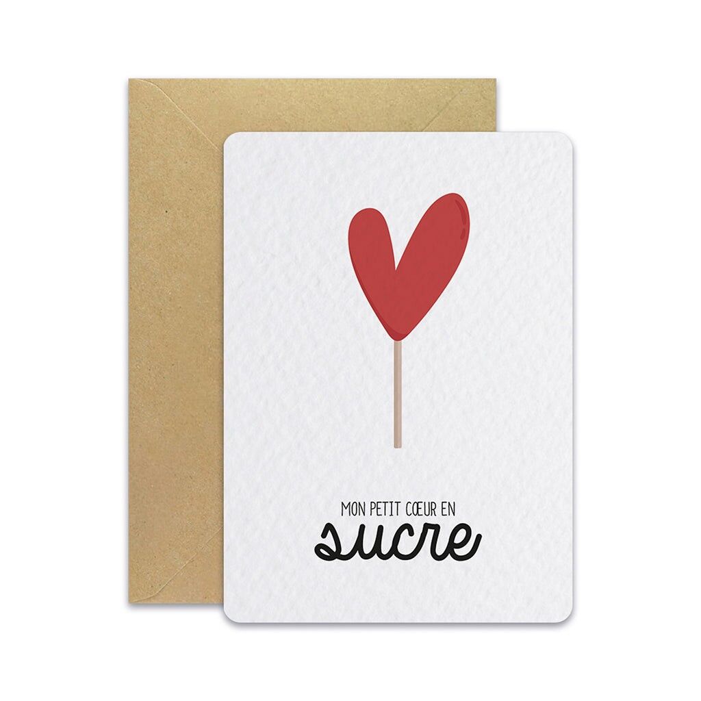 Lutscher - Postkarte