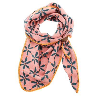 Scarf Jasmijn Pink Blue
