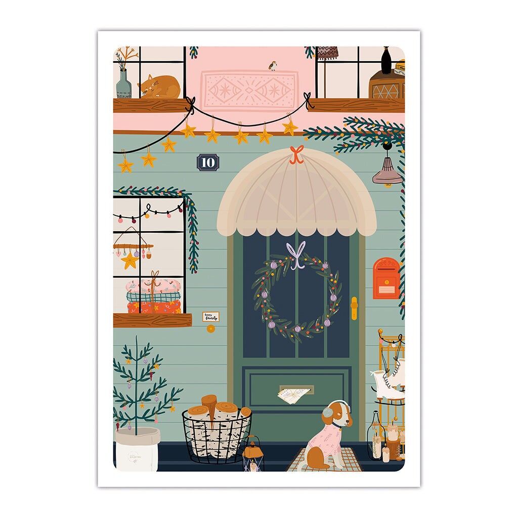 Affiche A4 - Porte Bonheur