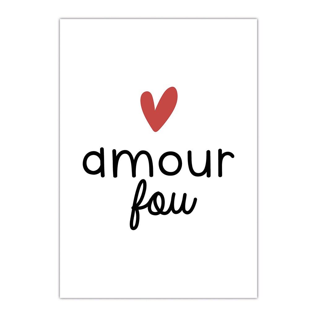 Poster A4 - Amore Pazzo