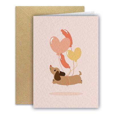 Greeting card - Happy Woofday
