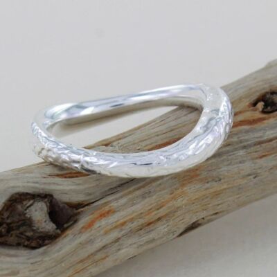 Silver Driftwood Ring