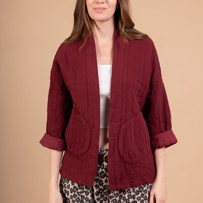 Veste matelassée kimono en coton PV2522