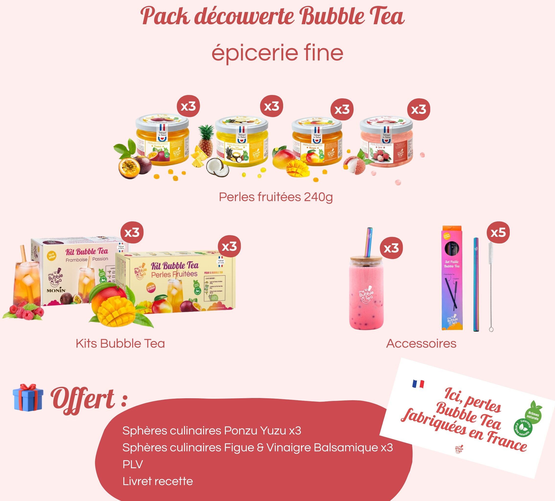 Bubble Tea Discovery Pack - Prodotti alimentari di qualità