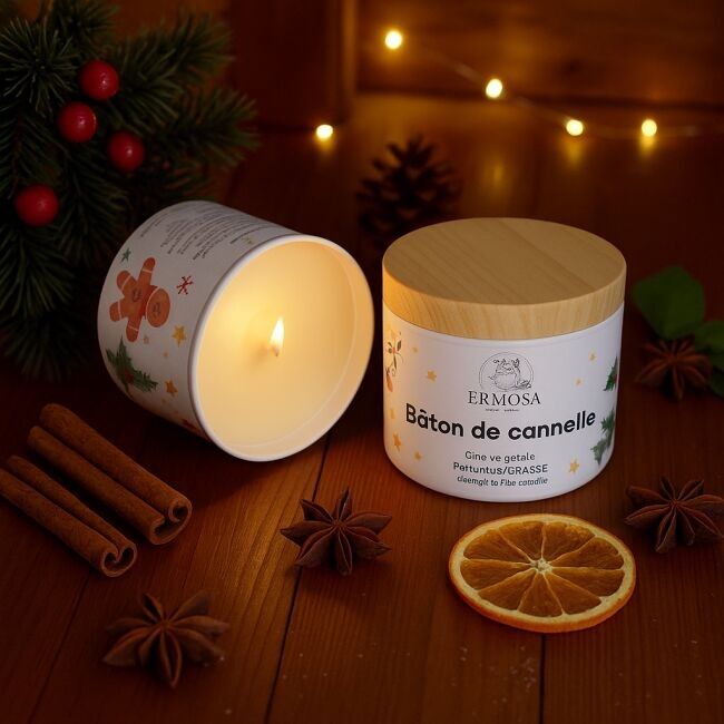 Cinnamon stick candle 80g