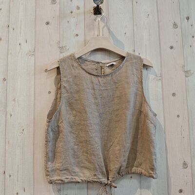 RIF 74019 BLUSA 100% LINO