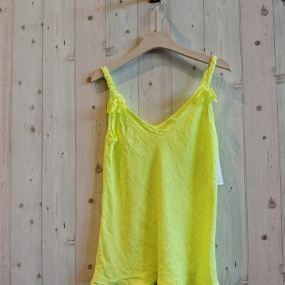 RIF 80471 CANOTTA 100% LINO FLUORO