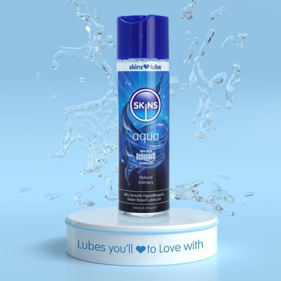 Lubrifiant sexuel naturel Skins Aqua
