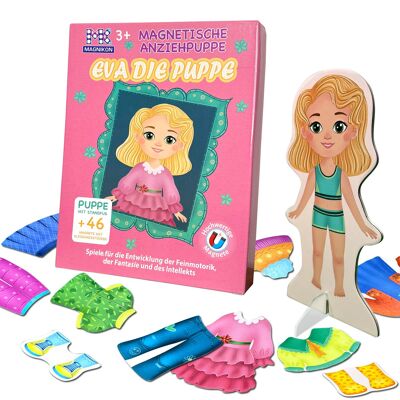 Poupée magnétique à habiller Eva la poupée