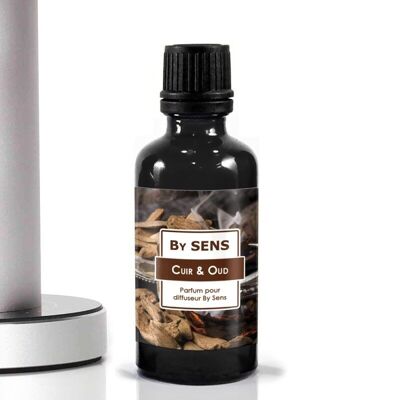 Difusor de fragancia de cuero y oud - 50 ml