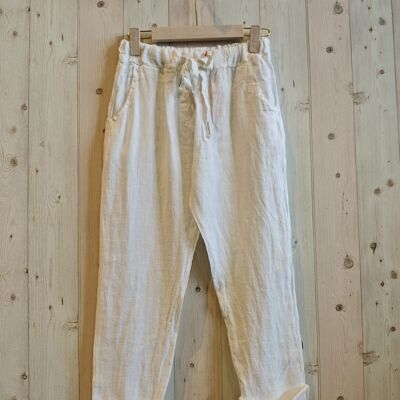 REF 88433 PANTALON PIRATE 100% LIN