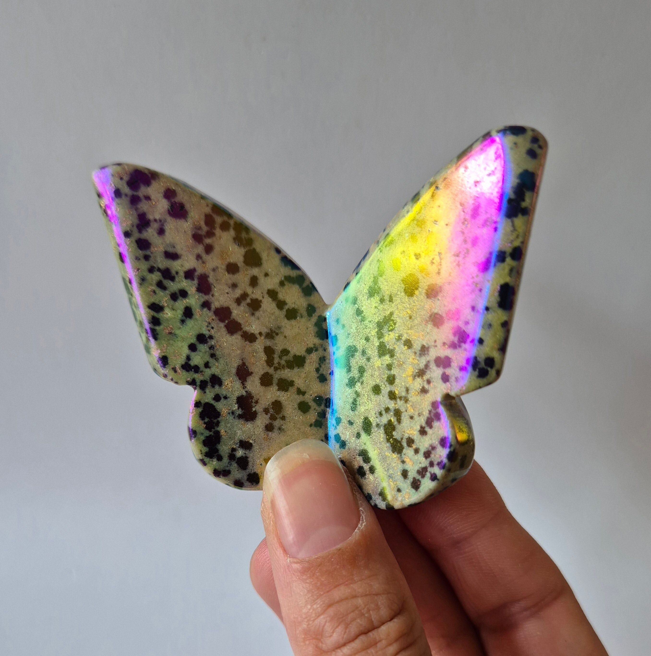 Gemma Angelo Aura Farfalla 6x5 cm – Diaspro Dalmata