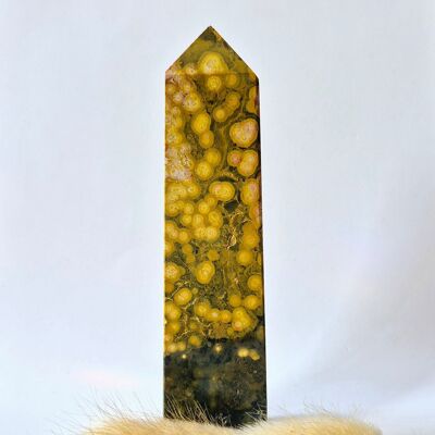 Pierre précieuse Druzy Ocean Jasper Tower #3 - 325 g
