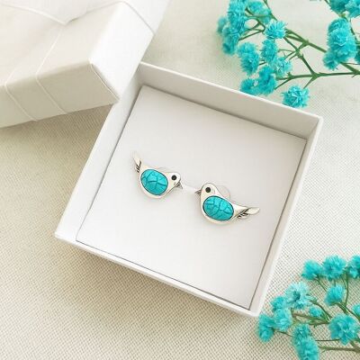 Bird earrings, bohemian earrings
