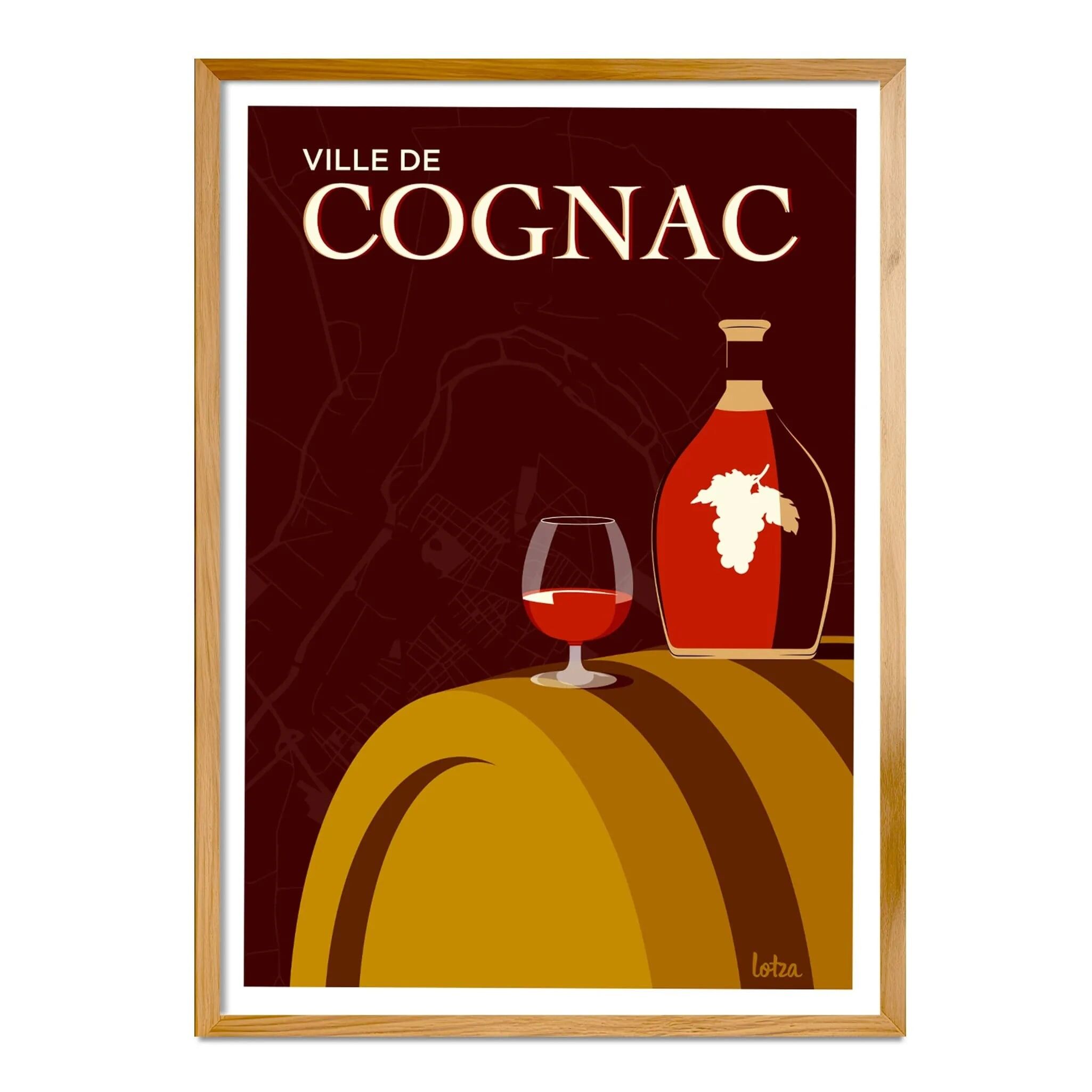 Poster Cognac (marrone)