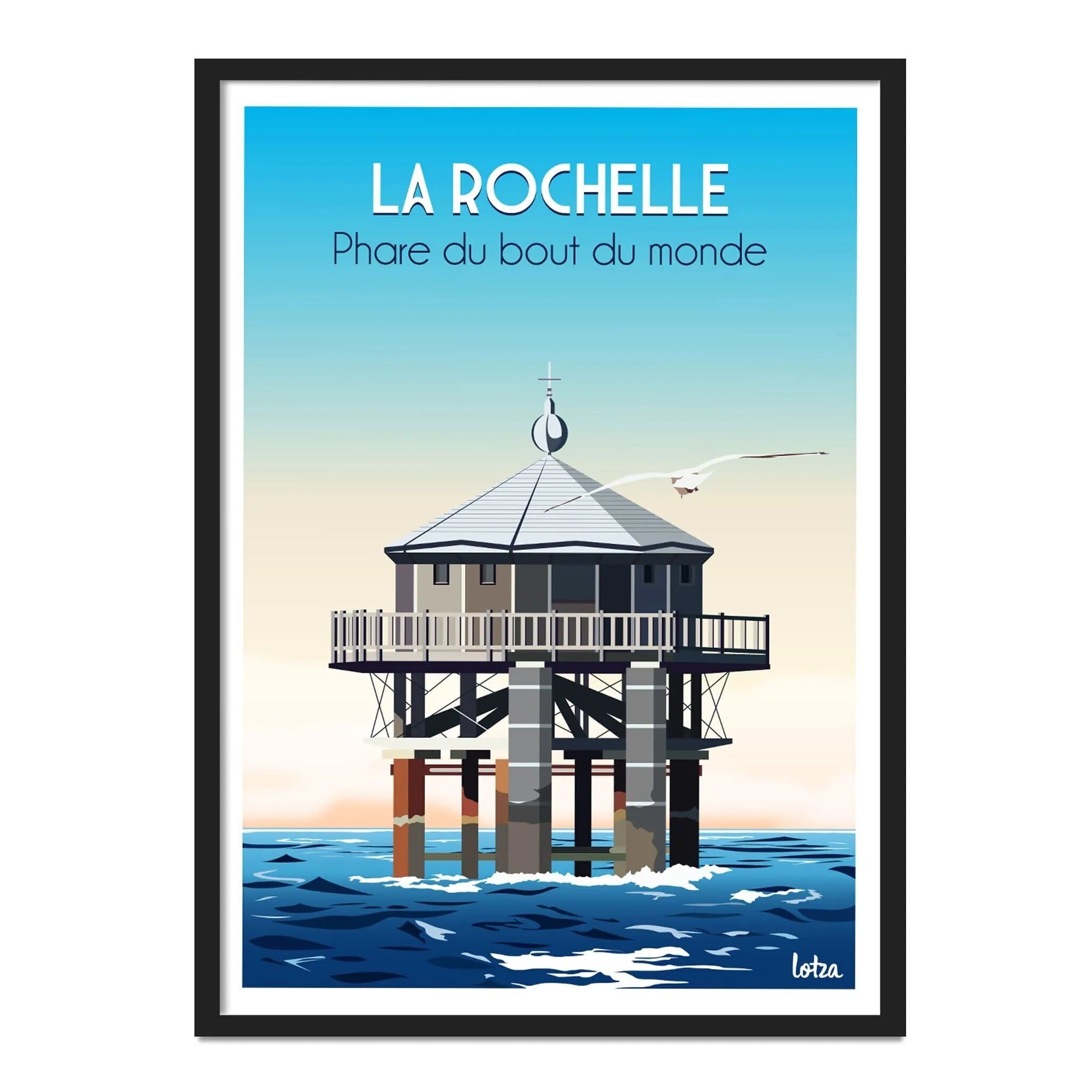 Poster La Rochelle - Faro alla fine del mondo