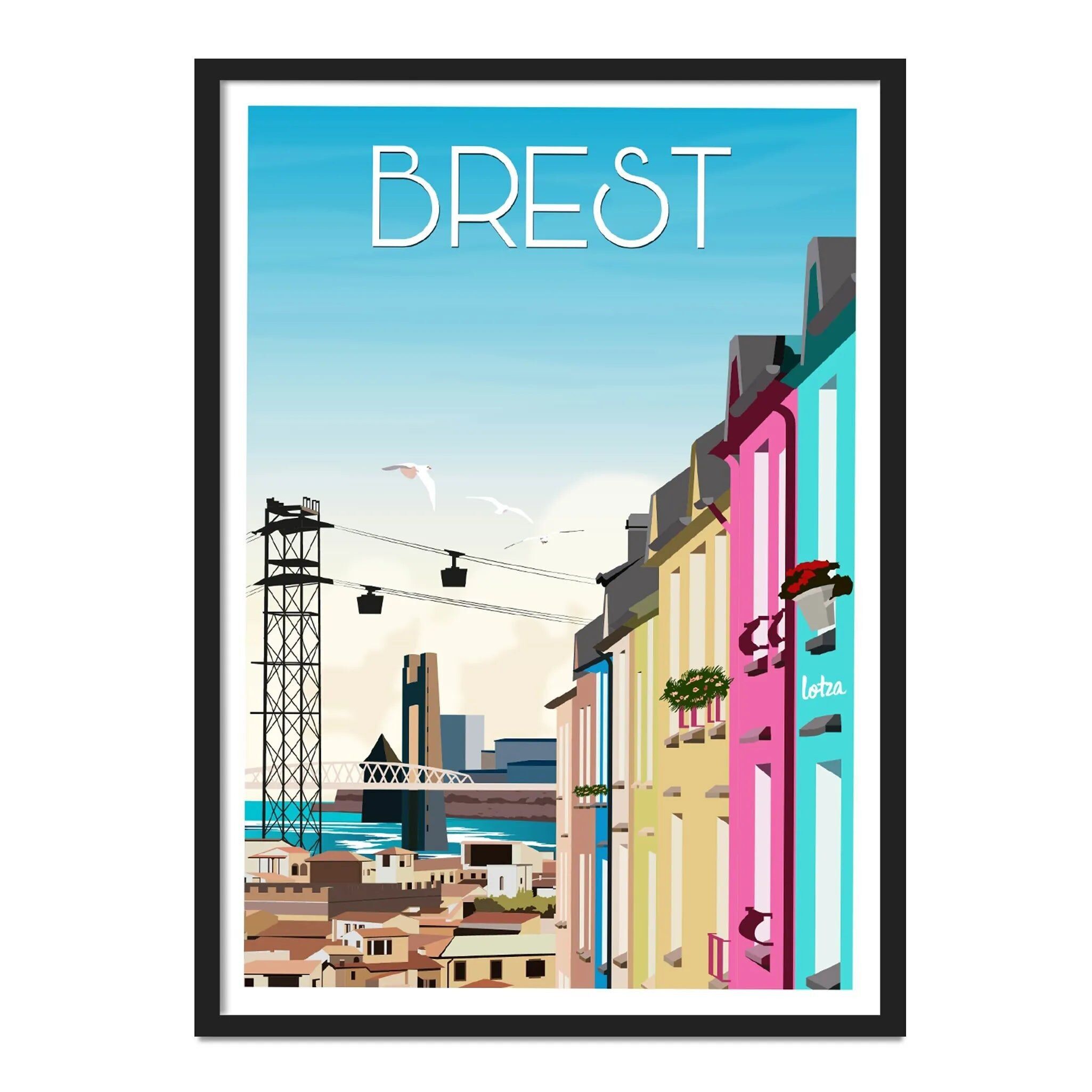 Brest - Manifesto della città