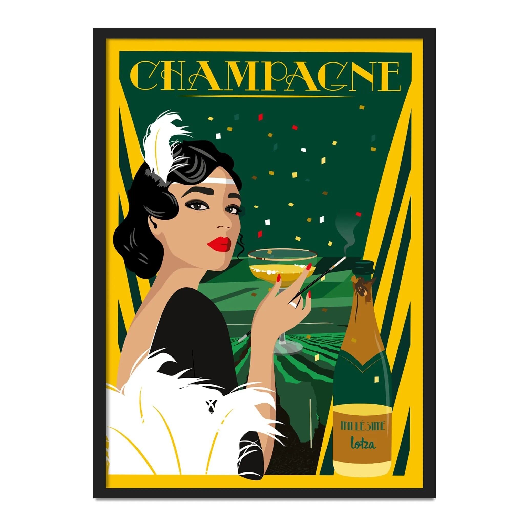 Manifesto dello champagne