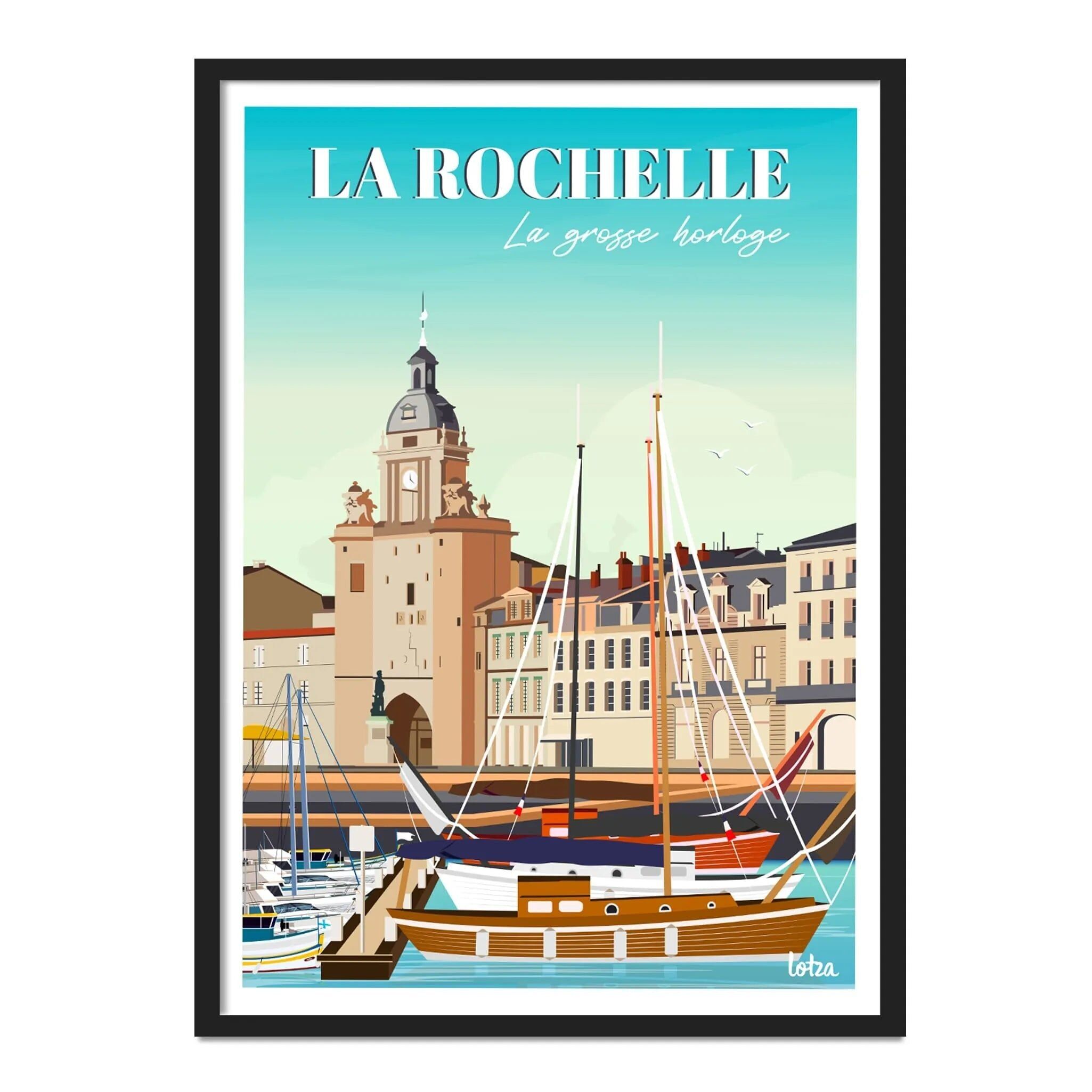 Poster di La Rochelle - Il grande orologio