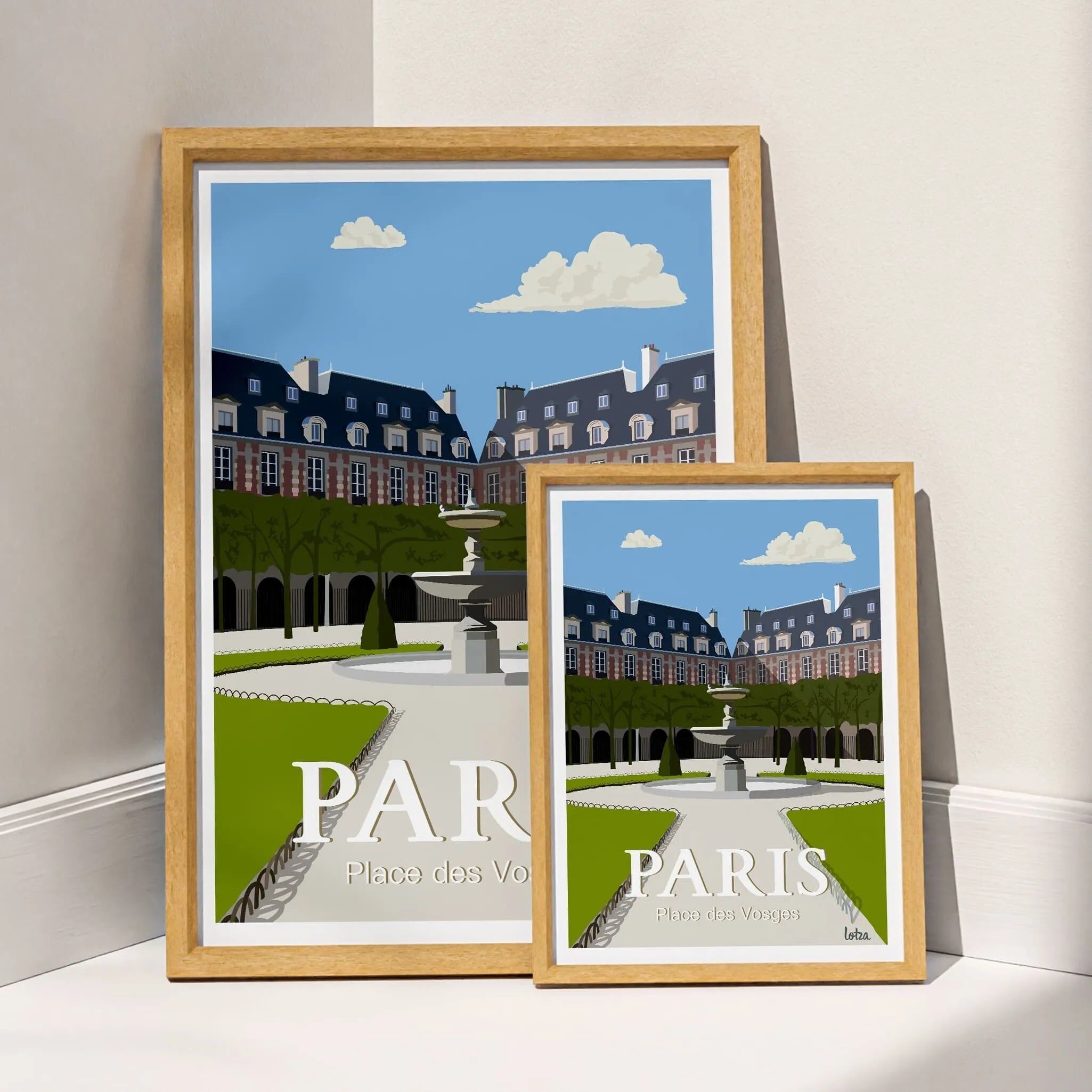 locandina PARIGI - Place Des Vosges