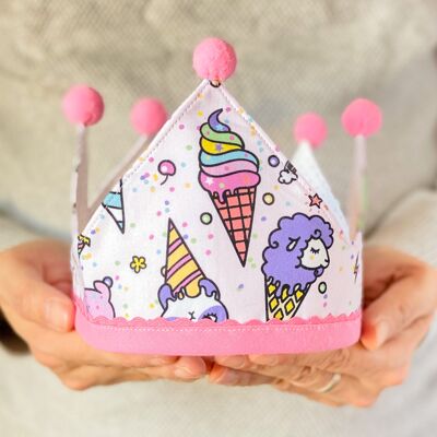 Birthday Crown - Ice Cream