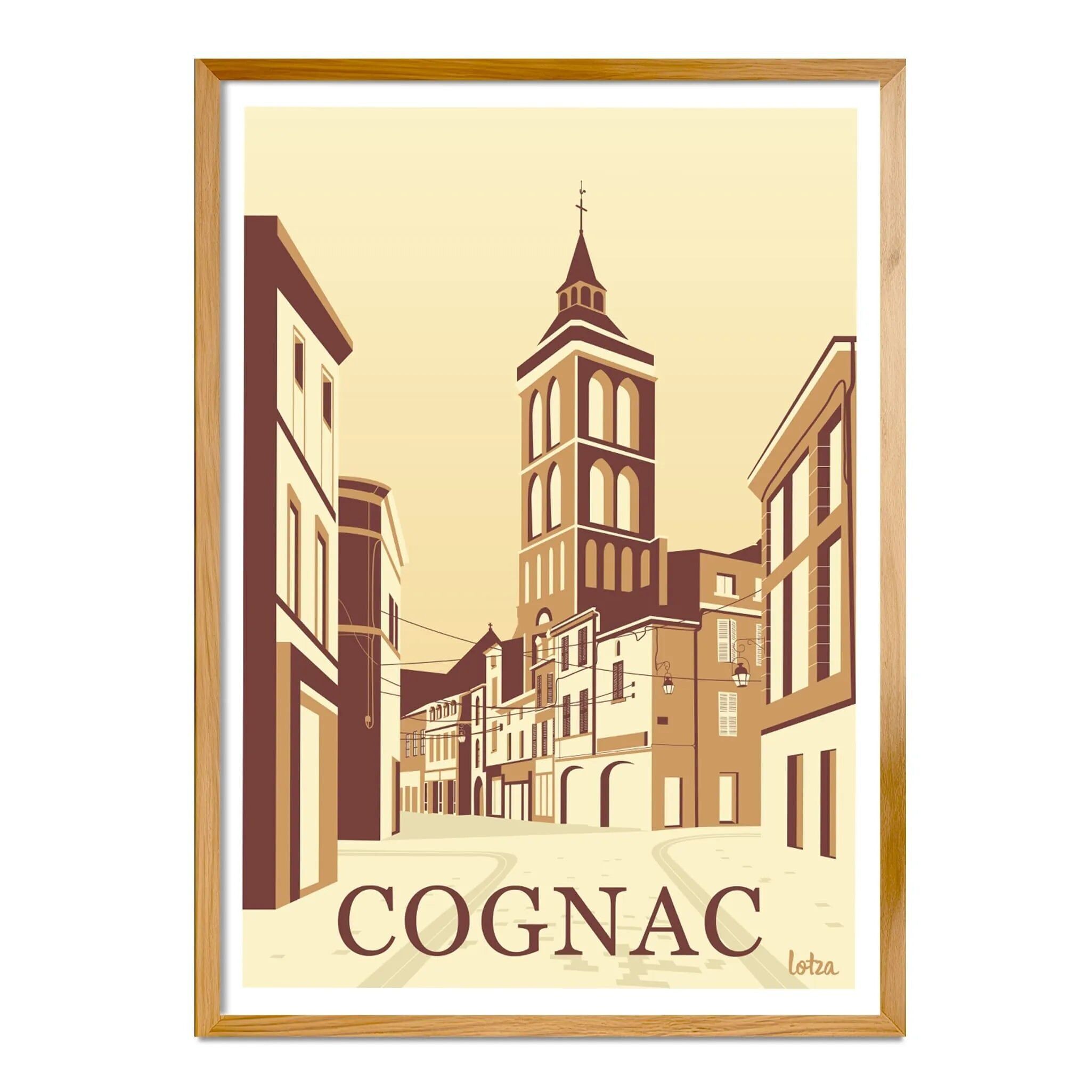 Cognac - Manifesto di Saint-Léger