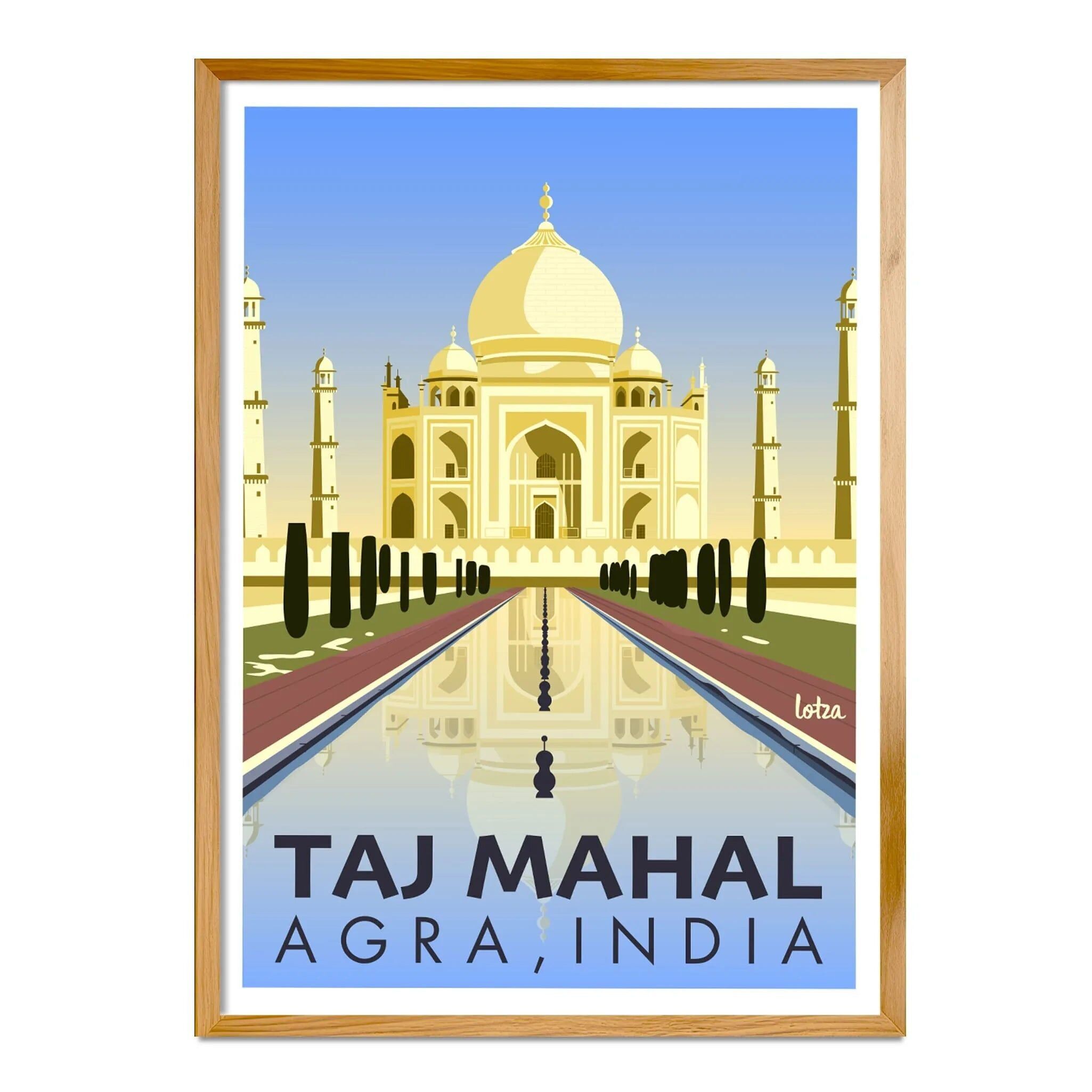 manifesto del Taj Mahal