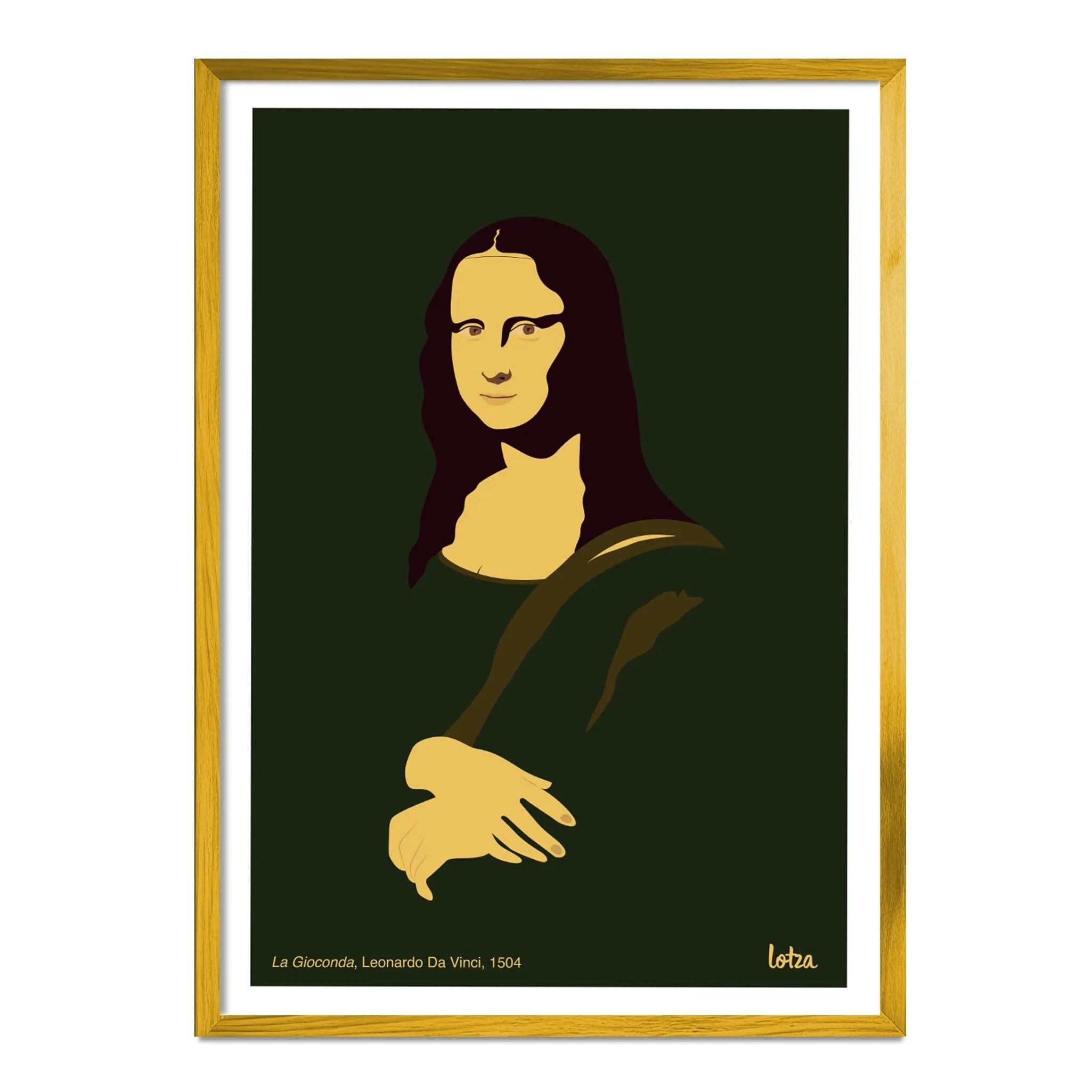 Poster della Monna Lisa