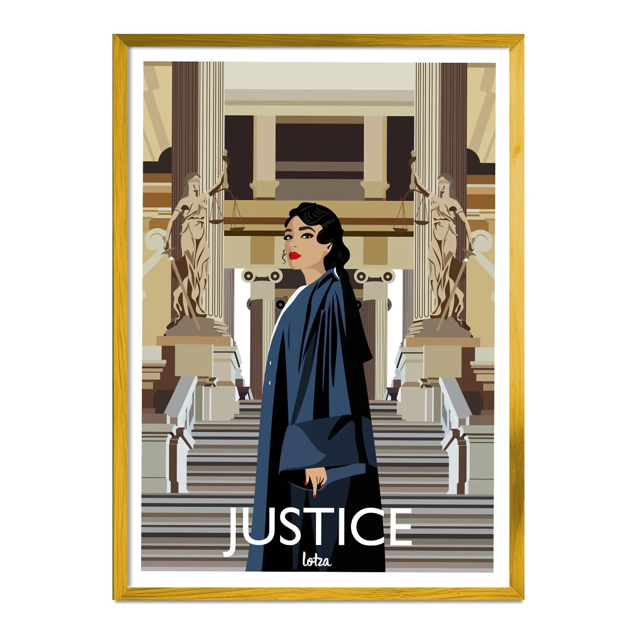 Gerechtigkeitsplakat