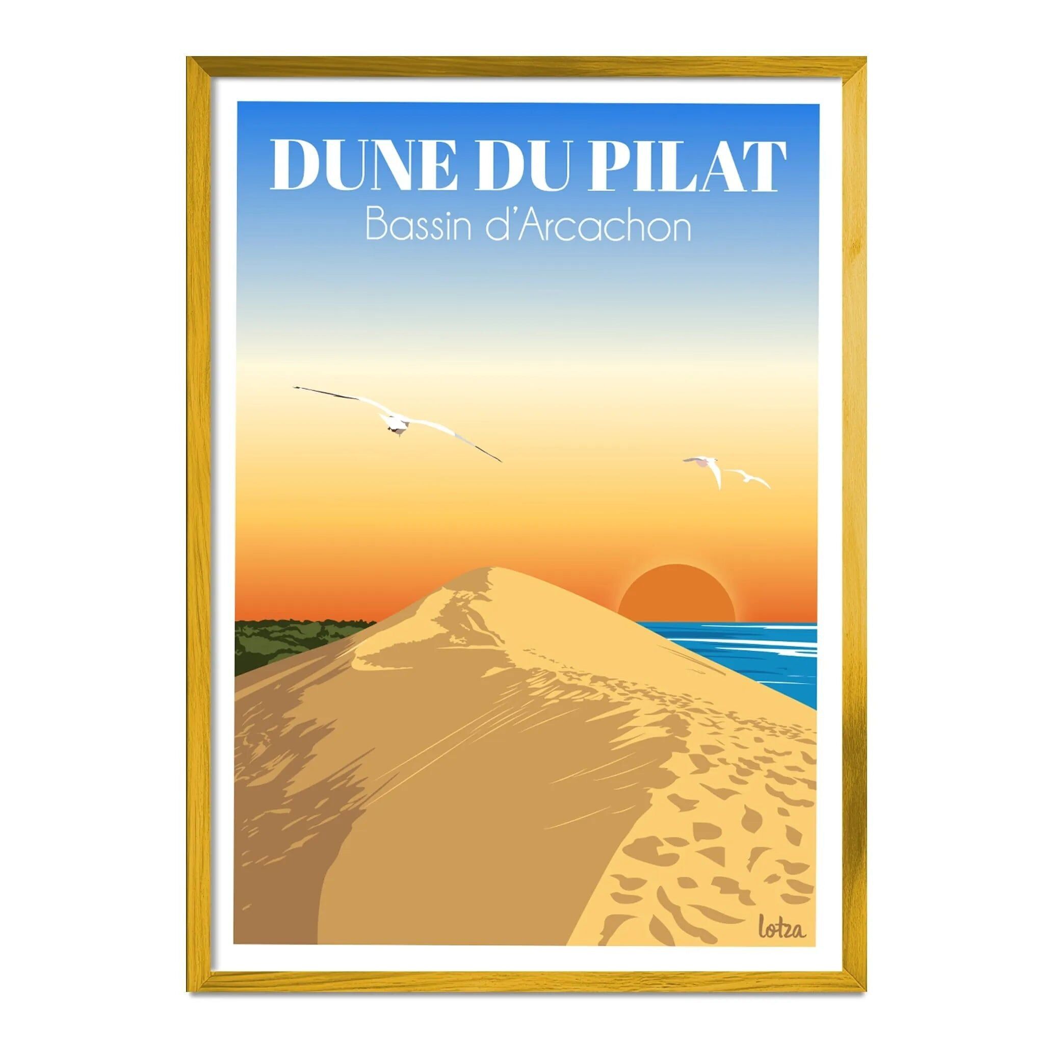 Dune du Pilat Poster