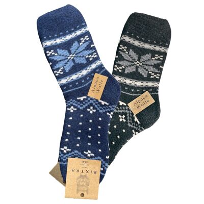 Chaussettes femme Green Goose Alpaga - 2 paires - 95 % de réduction