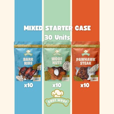 COFFRET DE DÉMARRAGE MIXTE (30) - Friandises pour chiens