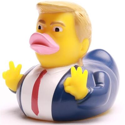 Pato de goma de Donald Trump