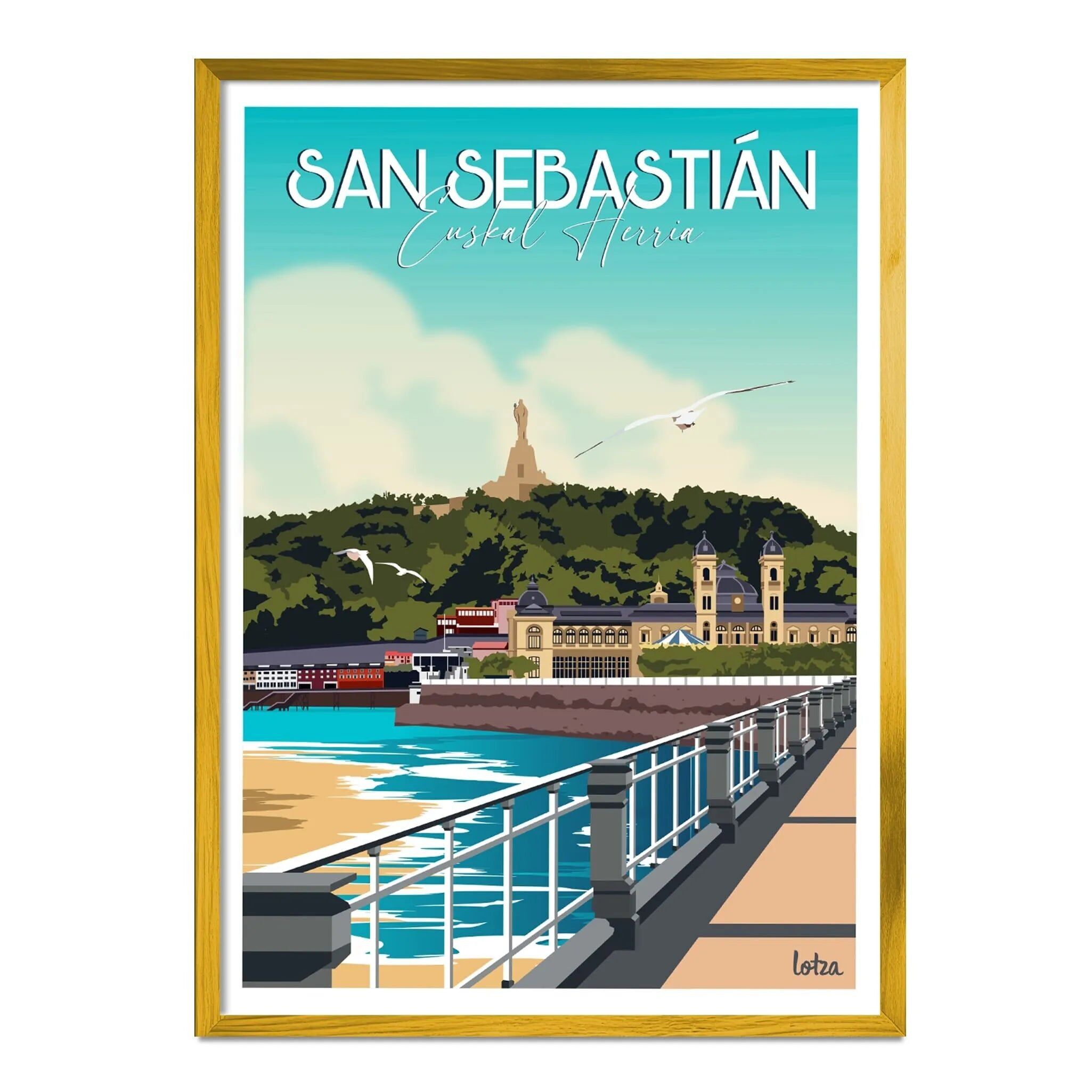 San Sebastian-Plakat
