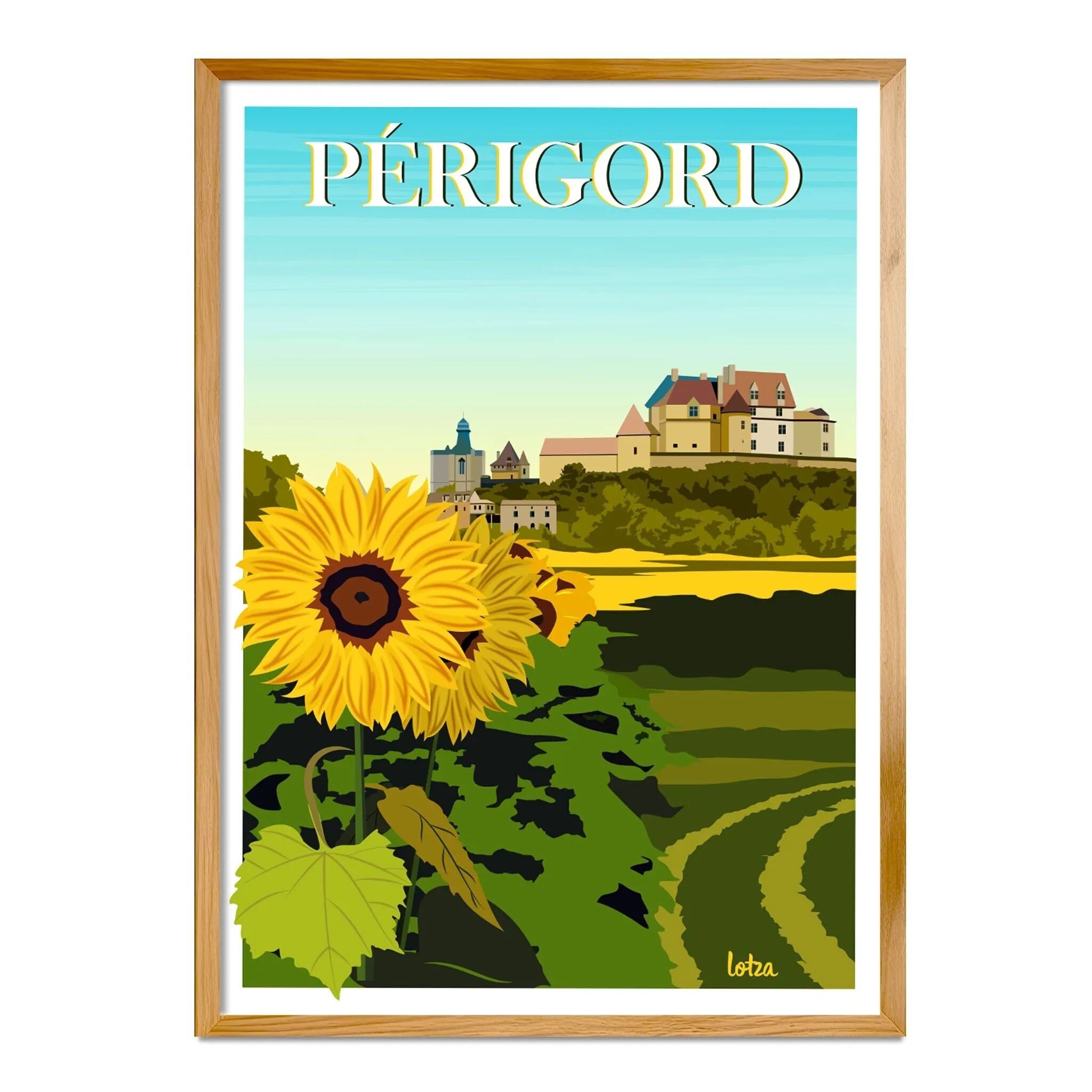 Périgord-Plakat