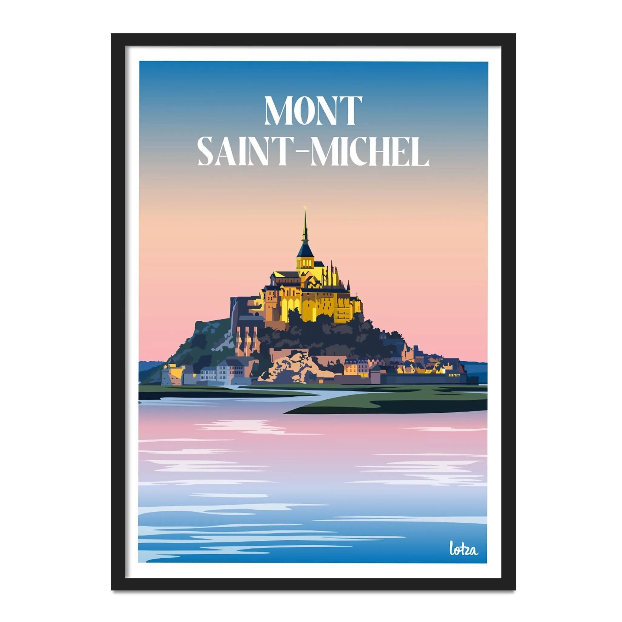 Poster Mont-Saint-Michel