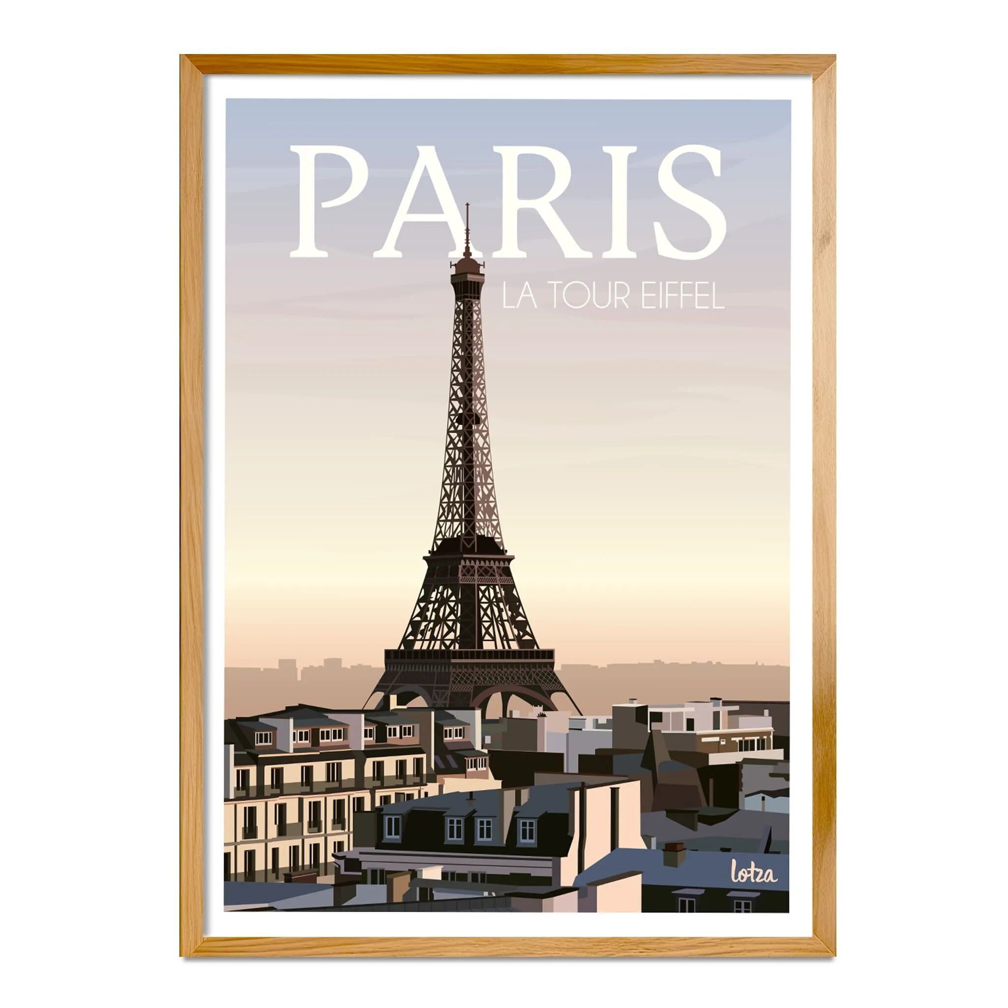 Paris Poster - Eiffelturm