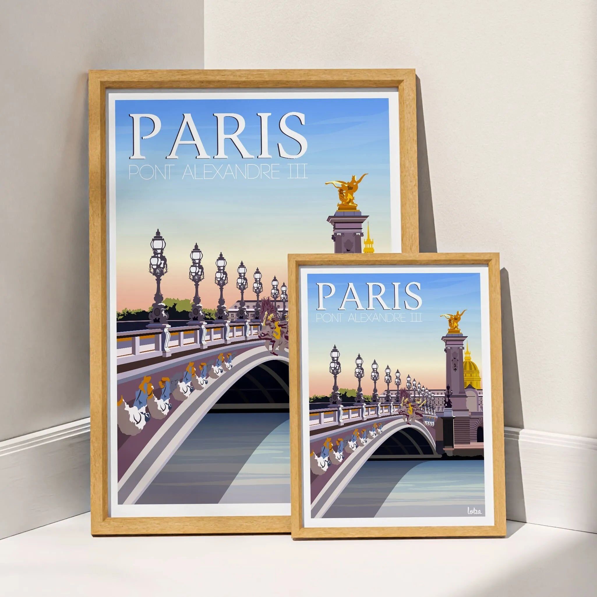 Paris Poster - Pont Alexandre III