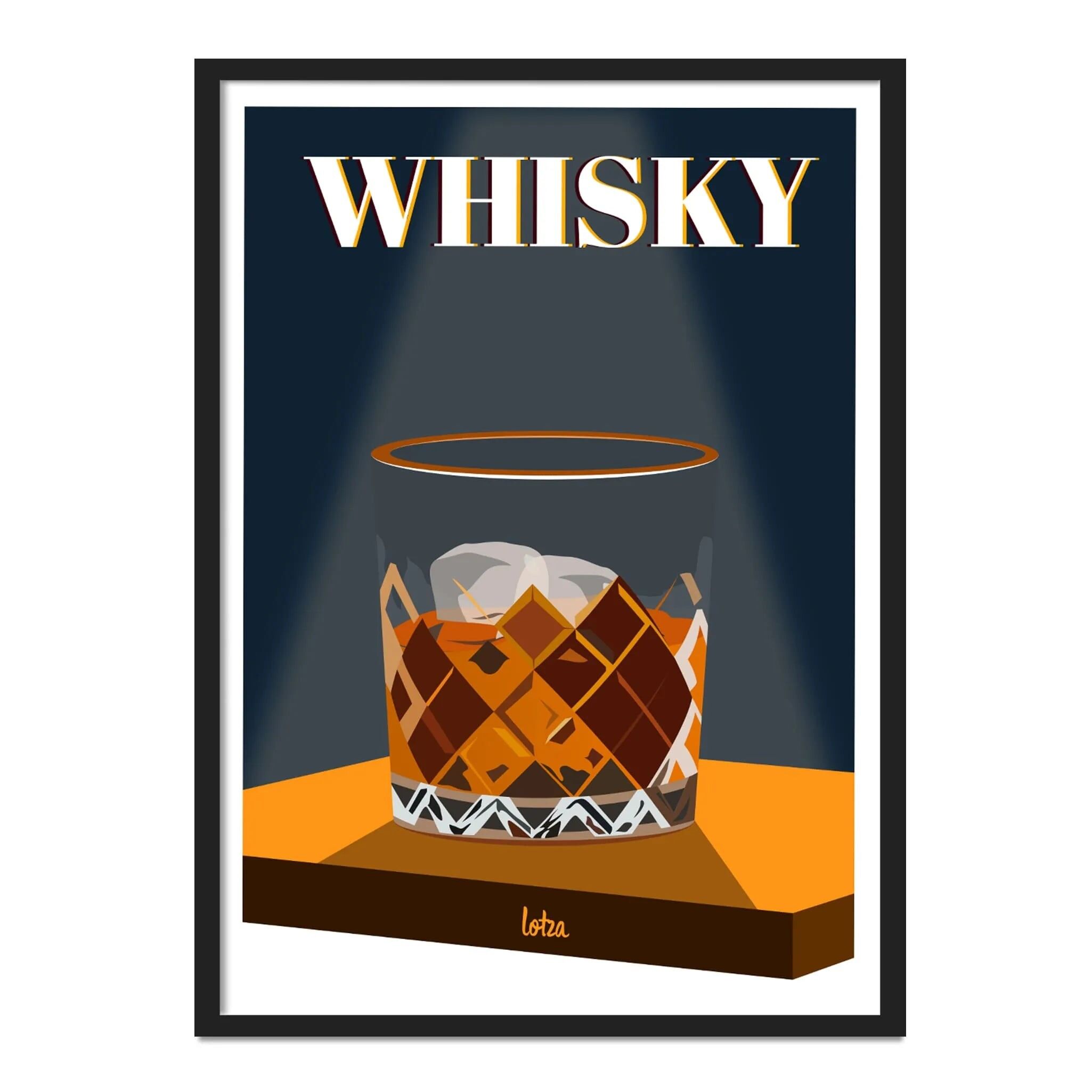 Whisky-Poster