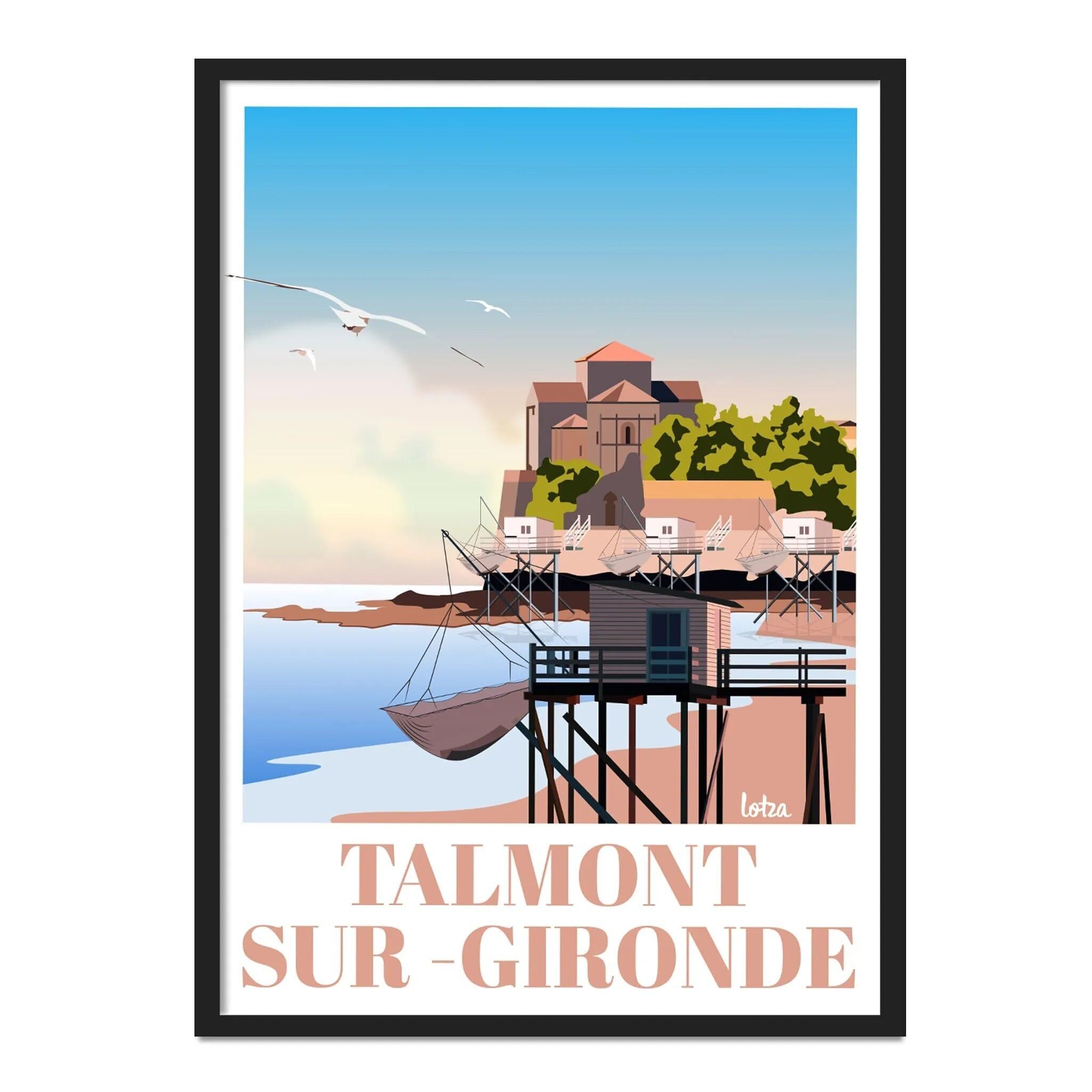 Talmont-sur-Gironde-Plakat