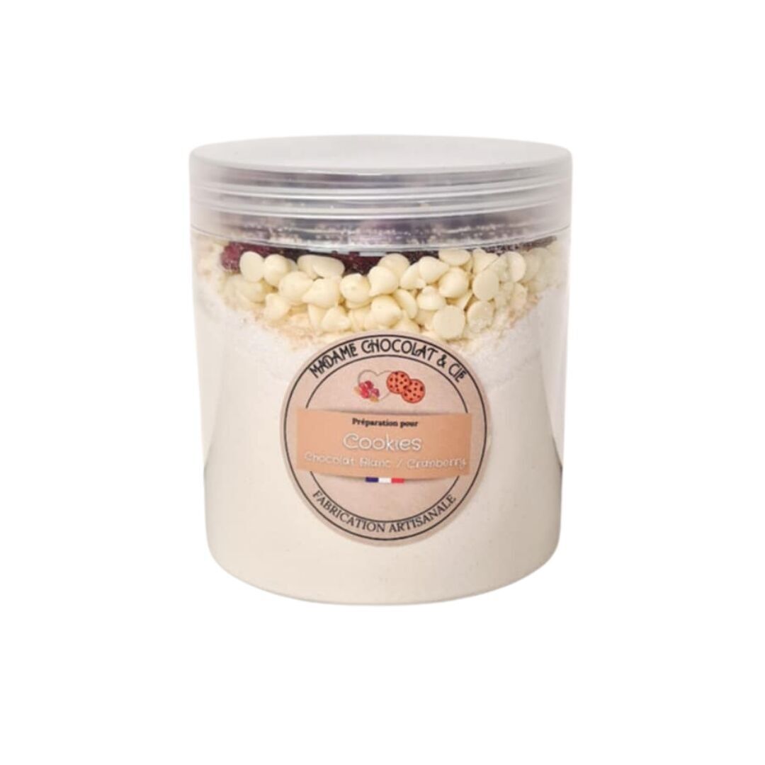 White chocolate / Cranberry cookies