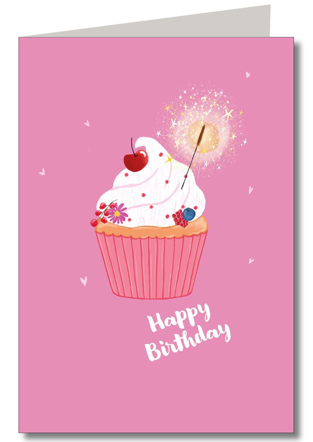 Cupcake con scintillante