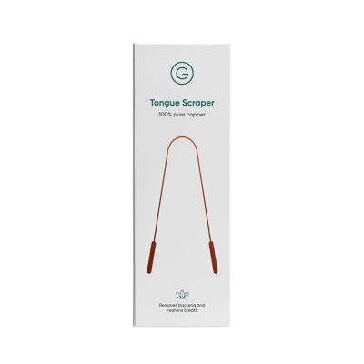 Raspador de lengua de cobre