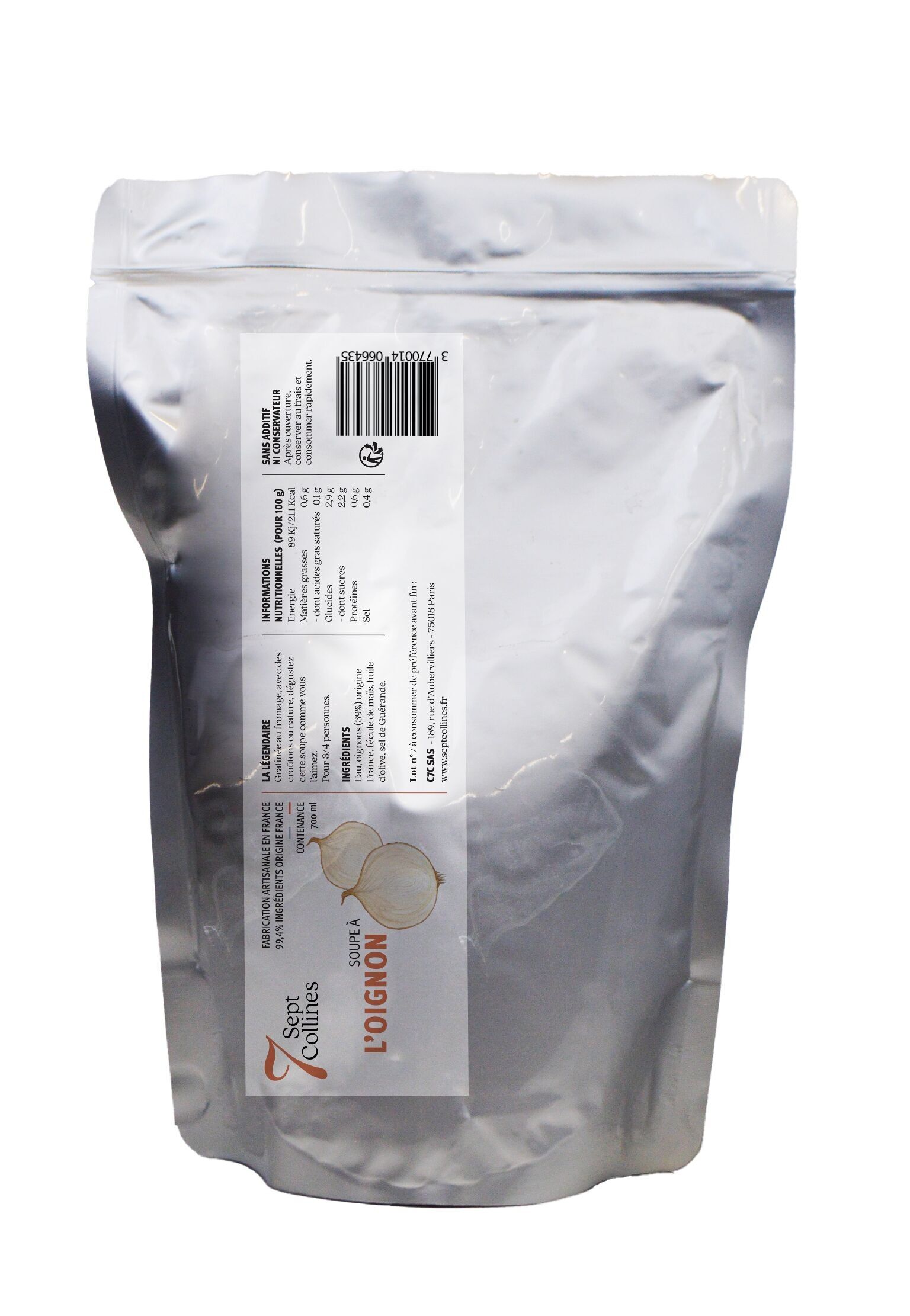 Zwiebelsuppe - 1 Liter Catering-Gebinde