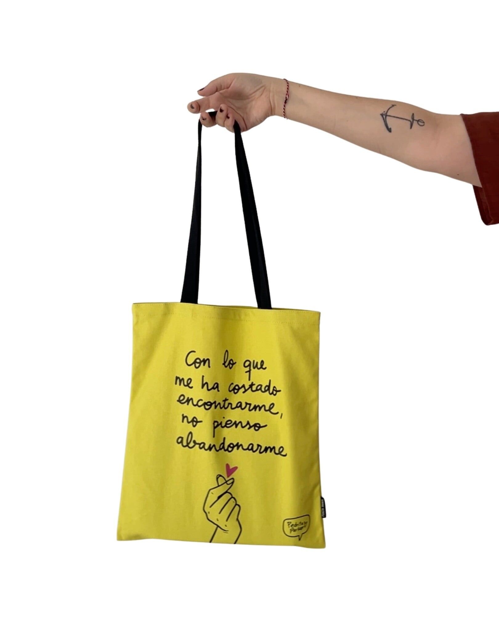 Borsa in tela "Trovami"