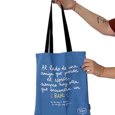 Bolsa de lona Amigas Bar