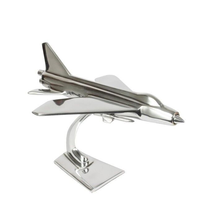 Scultura in alluminio English Electric Lightning, 30 cm