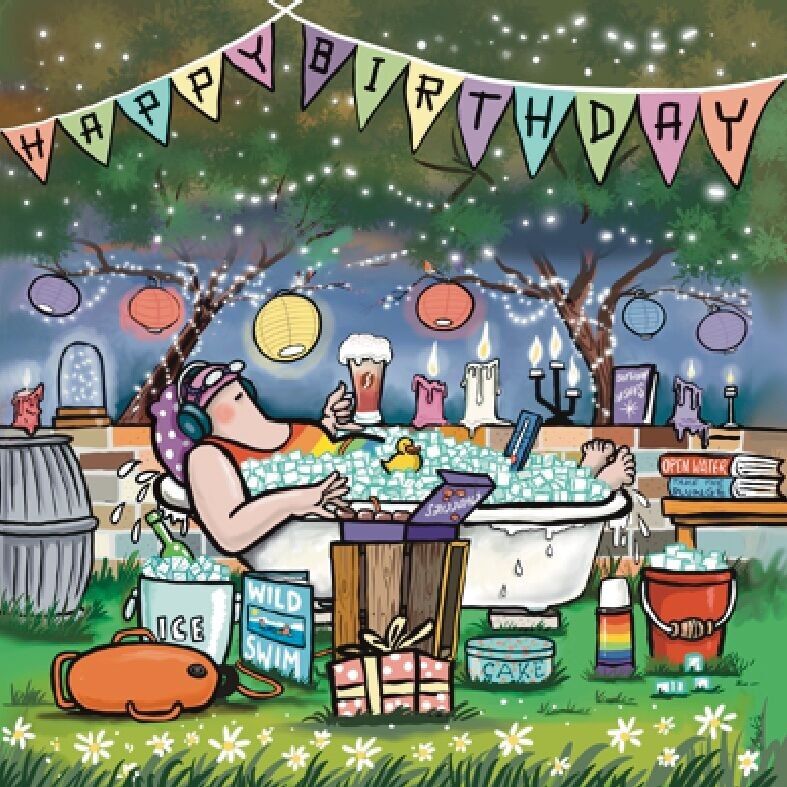 Flocker | Kimmer | Biglietto di auguri di compleanno vuoto