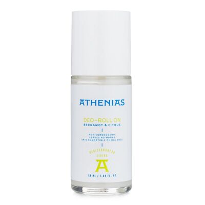 Déodorant roll-on Athenias 50 ml | Bergamote et agrumes